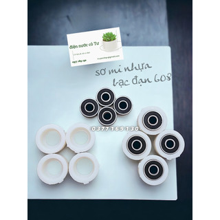 1 cái sơ mi nhựa - vòng đệm bạc đạn 608