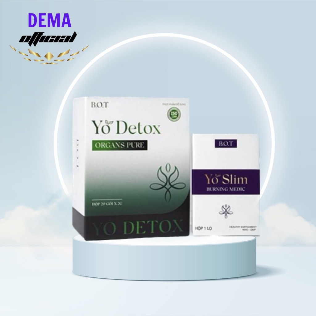 Giảm Cân Yo Slim và Yo Detox B.O.T tặng kèm Magic Body liệu trình 15 ngày an toàn hiệu quả- BENZA STORE