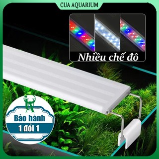Đèn led bể cá thủy sinh 1-3 chế độ quanlong cho hồ 20-120cm