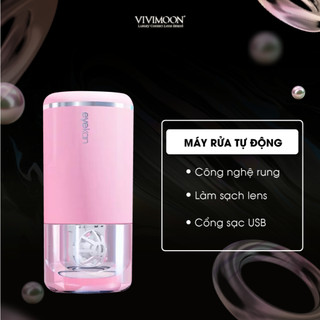 Máy vệ sinh lens tự động VIVIMOON có cổng USB cho kính áp tròng