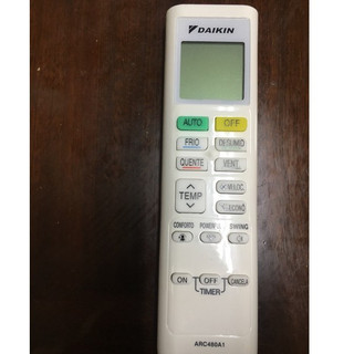 Điều khiển Điều Hoà DaiKin  - REMOTE Máy Lạnh DAIKIN GA 32 LOẠI 2 Chiều loại nhỏ dài bảo hành đổi mới