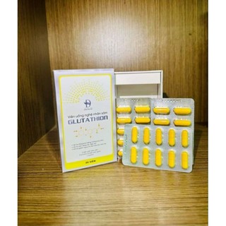 Viên uống nghệ nhân sâm collagen glutathione 700 mẫu mới