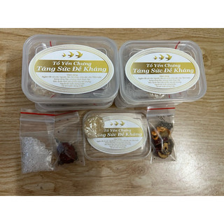 tổ yến chưng nhãn nhục_VIÊN YẾN SIZE ĐẠI-yến sào nha trang-set yến viên chia sẵn[tặng hủ thuỷ tinh]