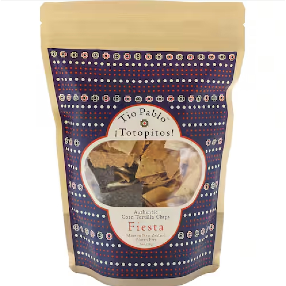 TÚI BÁNH GIÒN Tio Pablo Mexican Totopitos Fiesta, Authentic Corn Tortilla Chips, 230g