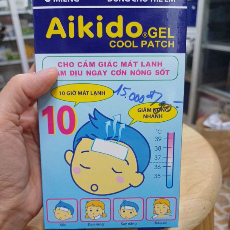 Miếng dán hạ nhiệt Aikido