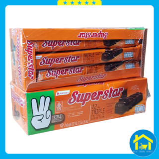 Combo 2 hộp Bánh xốp Sôcôla SuperStar hộp 192g