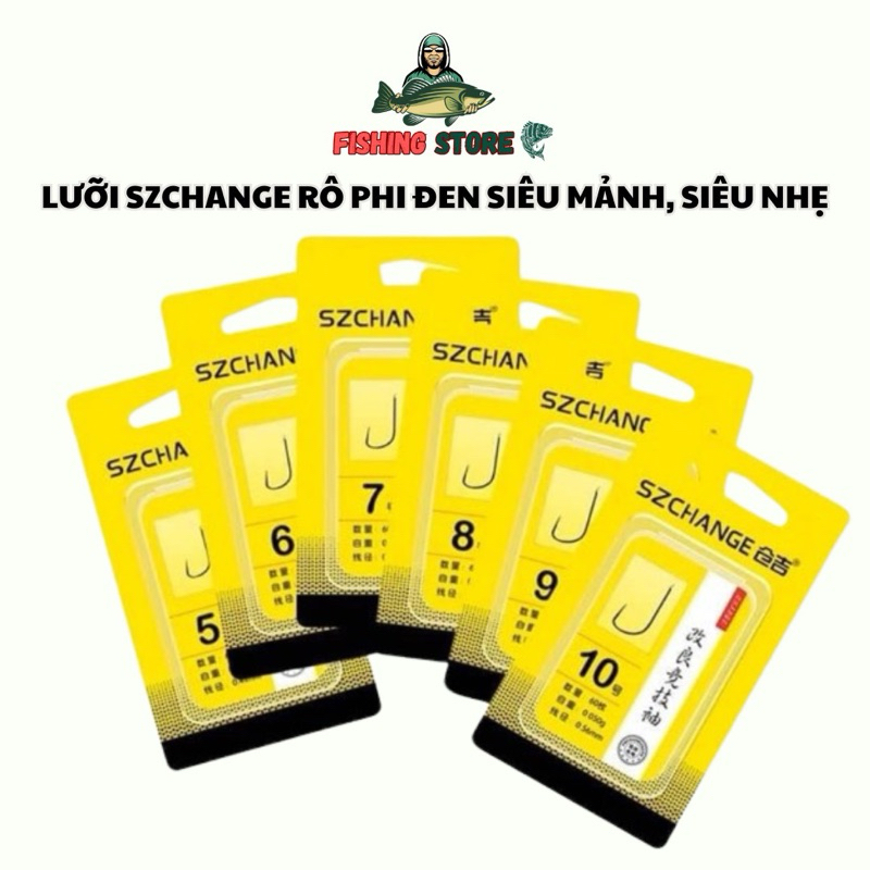[Hộp 60 cái] Lưỡi Szchange Titan Rô Phi Siêu Mảnh, Siêu Nhẹ
