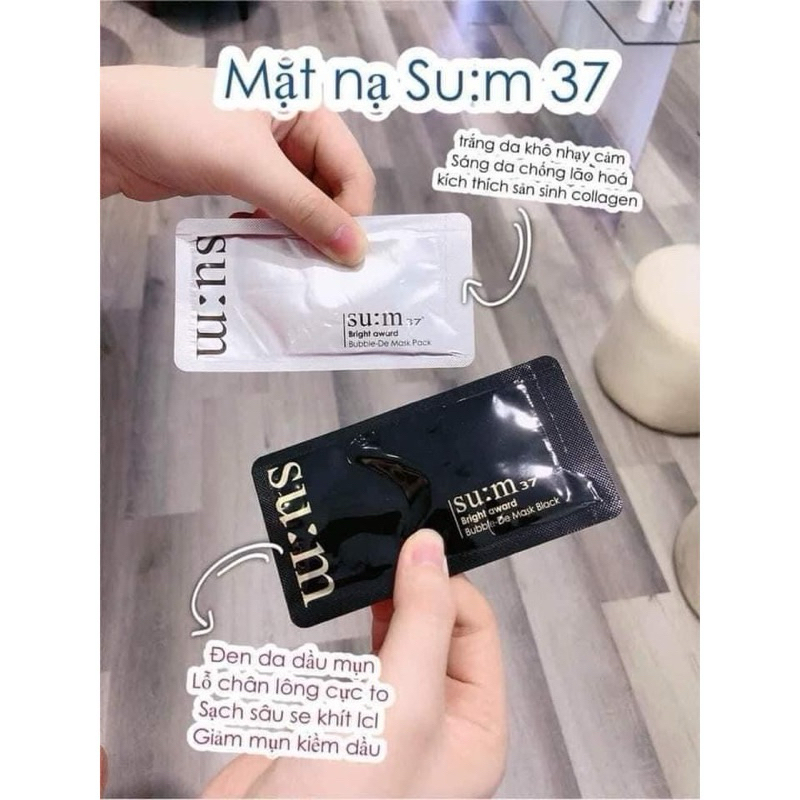 MẶT NẠ THẢI ĐỘC SUM:37 HÀN QUỐC CHUẨN AUTH