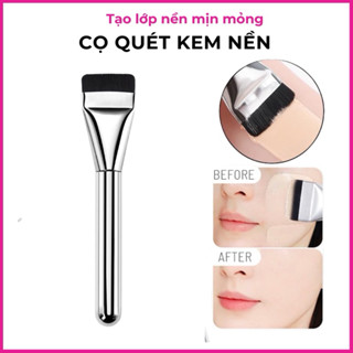 Cọ Trang Điểm Tán Nền, Dàn Nền Chuyên Nghiệp Dành Cho Makeup Hình Vuông Chuyên Dụng Che Khuyết Điểm Tán Kem Nền