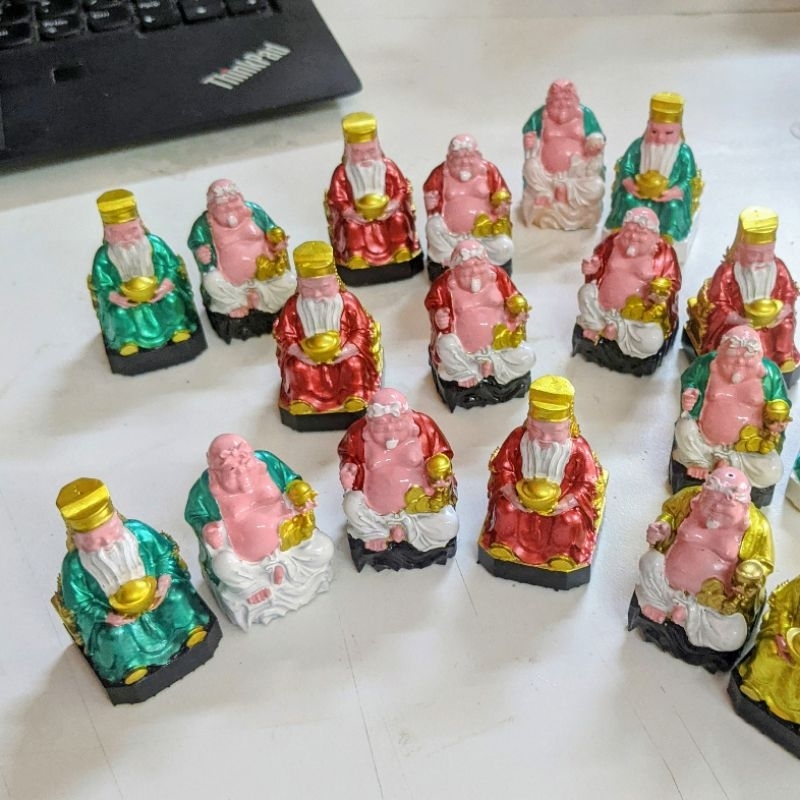 Tượng Thần Tài Thổ Địa Thần Tiền Mini Tài Lộc Bàn Thờ mini Thờ Cúng