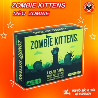 Mèo zombie kitten việt hóa exploding kitten zombie phiên bản mới