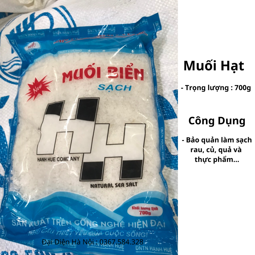 700g Muối Hạt , Muối Biển Sạch