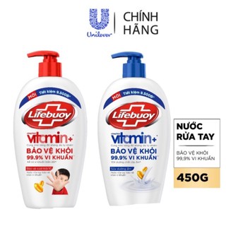 Nước rửa tay Lifebuoy chai 450g