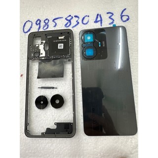 vỏ xương lưng realme c55 vàng