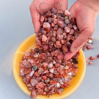 Vụn đá tự nhiên đã mài bóng các màu 100gram
