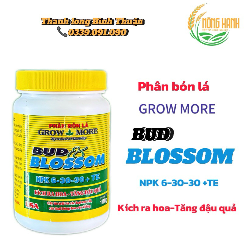 Phân bón lá Grow More 6-30-30+TE