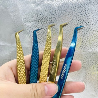 Nhíp volume cao cấp phủ nhám 15-20D (MEGA VOLUME)- Lưng Vuông Cao Cấp - Thúy Hà