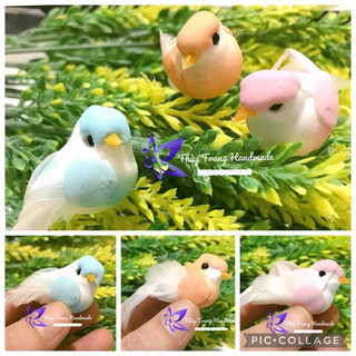 1 con chim bồ câu mập ú ù cực cute trang trí cây bonsai thêm xinh xắn