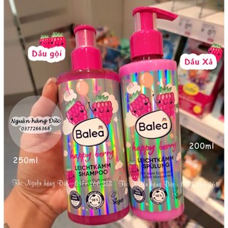 [Thuần chay] Dầu gội xả bé gái, sữa tắm, dưỡng tóc Balea Nội địa Đức, Son dưỡng môi trẻ em