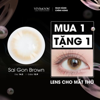 Mua 1 tặng 1 lens cho mắt thở VIVIMOON 6 tháng