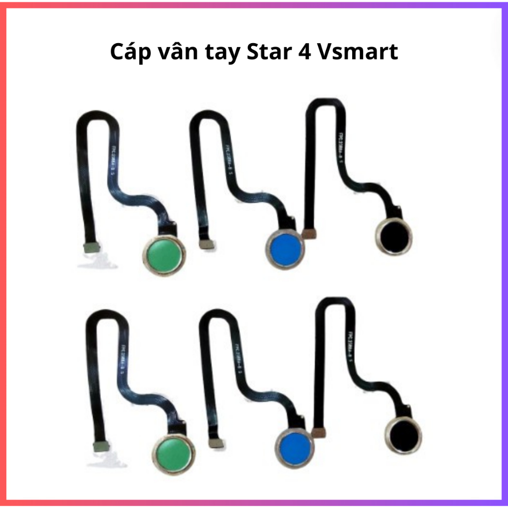 Cáp vân tay vsmart star 4  (hàng bóc máy)