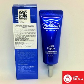 [10.26 15ML]Tinh Chất dưỡng da Phục Hồi Làm Săn Chắc Da THE FACESHOP DR.BELMEUR CICA PEPTITE AMPOULE