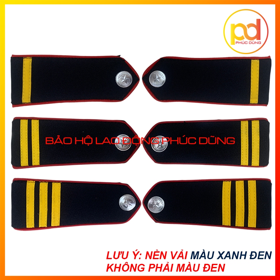 Cầu vai đồng phục bảo vệ chuyên nghiệp giá rẻ - Lựa chọn 2 màu - cầu vai gắn áo bảo vệ