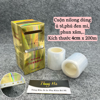 Cuộn nilong ủ tê, ủ thuốc uốn mi Hàn Quốc - dụng cụ nối mi Thúy Hà