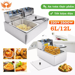 Bếp Chiên Nhúng, Bếp Chiên Chính Hãng SUNNY Siêu Bền [BH 12 Tháng]
