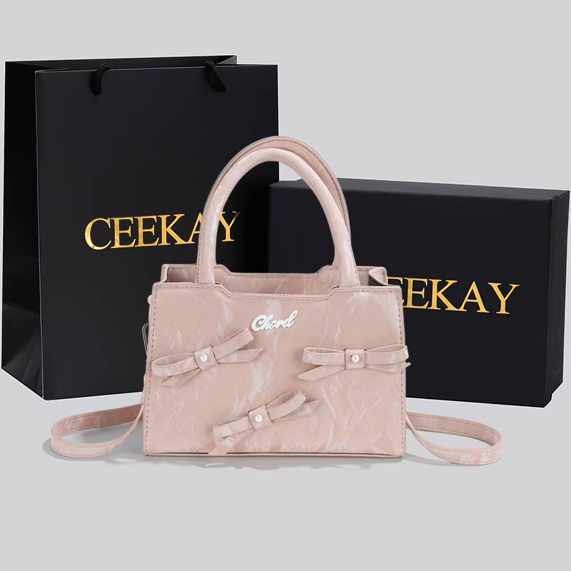 [HÀNG CHÍNH HÃNG] Túi CEEKAY Chính Hãng Nội Địa Trung Phối Nơ Siêu Xinh [HÀNG OD]