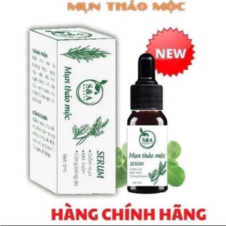Serum mụn Thảo Mộc, serum sạch mụn mờ thâm sẹo dưỡng da thu nhỏ lỗ chân lông