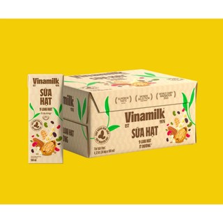Thùng 24 hộp sữa 9 loại hạt vinamilk super nut 180ml.