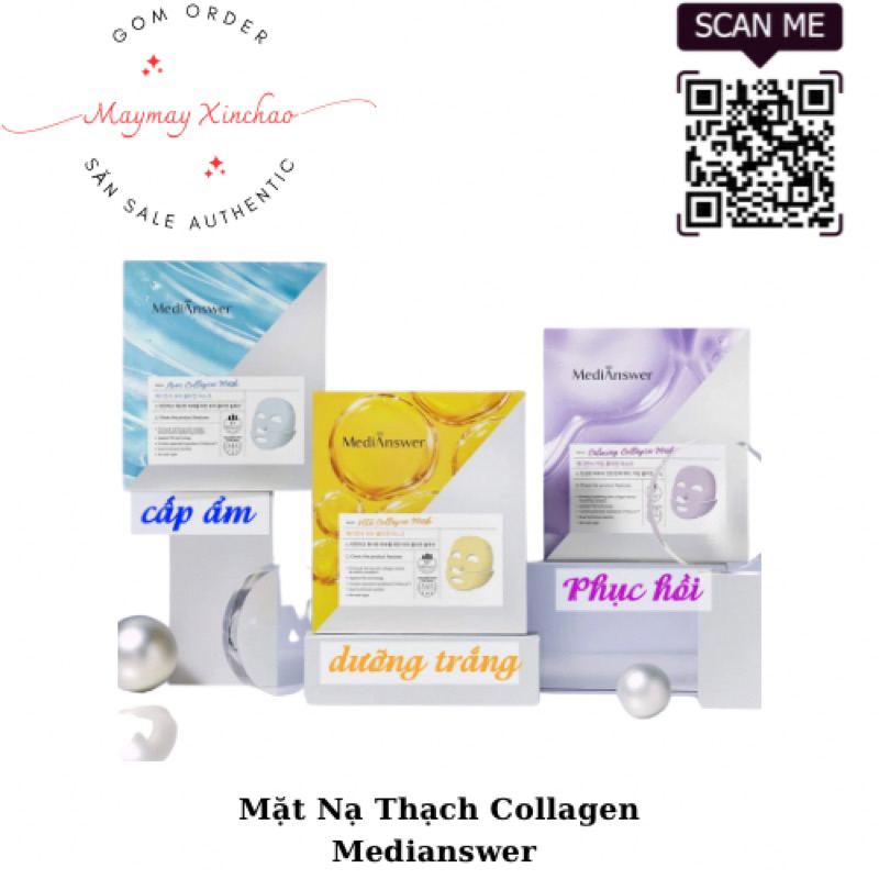 Mặt Nạ Thạch Collagen Medianswer