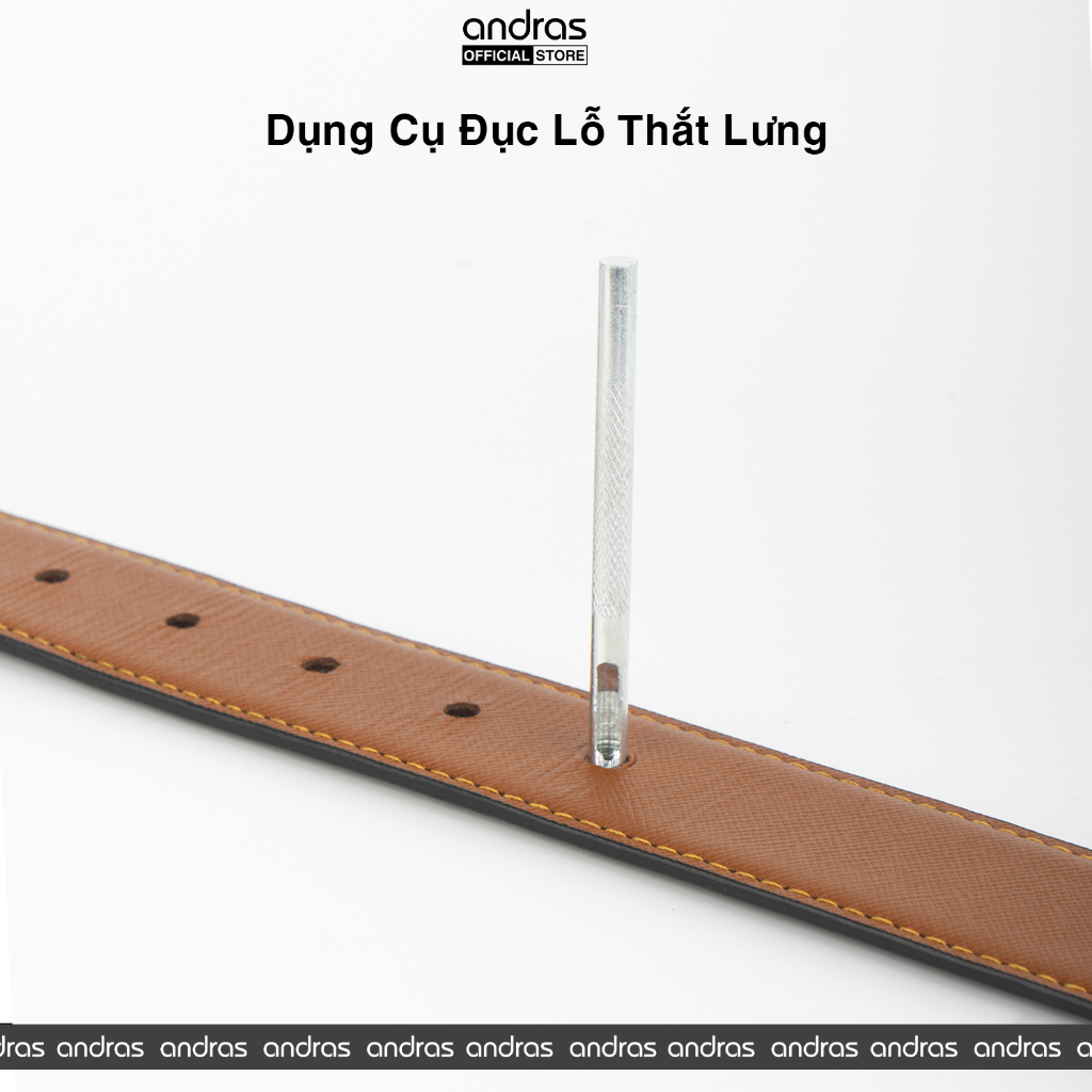 Đinh đục lỗ thắt lưng da nam Andras đường kính 3.5 mm