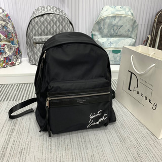 ⚡️ - balo saint laurent slp thêu chữ trước mặt trước- balo thời trang nam nữ- bản cao cấp chuẩn