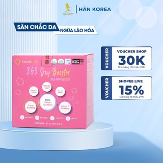 Nước uống Collagen Hanmi Bio 60 gói x 3.5g giúp làm dẹp da, giúp da săn chắc mịn màng- HÂN KOREA