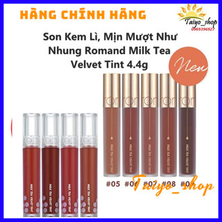 [HOT NEW] Son Kem Lì, Mịn Mượt Như Nhung Romand Milk Tea Velvet Tint 4.4g
