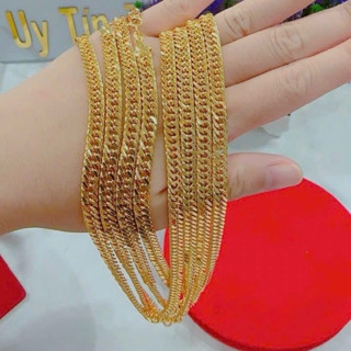  Dây chuyền xích bện nam nữ mạ vàng Kami trang sức sỉ 