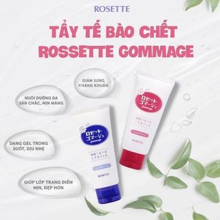 Gel tẩy tế bào chết Rosette Gommage Peeling Gel Nhật Bản