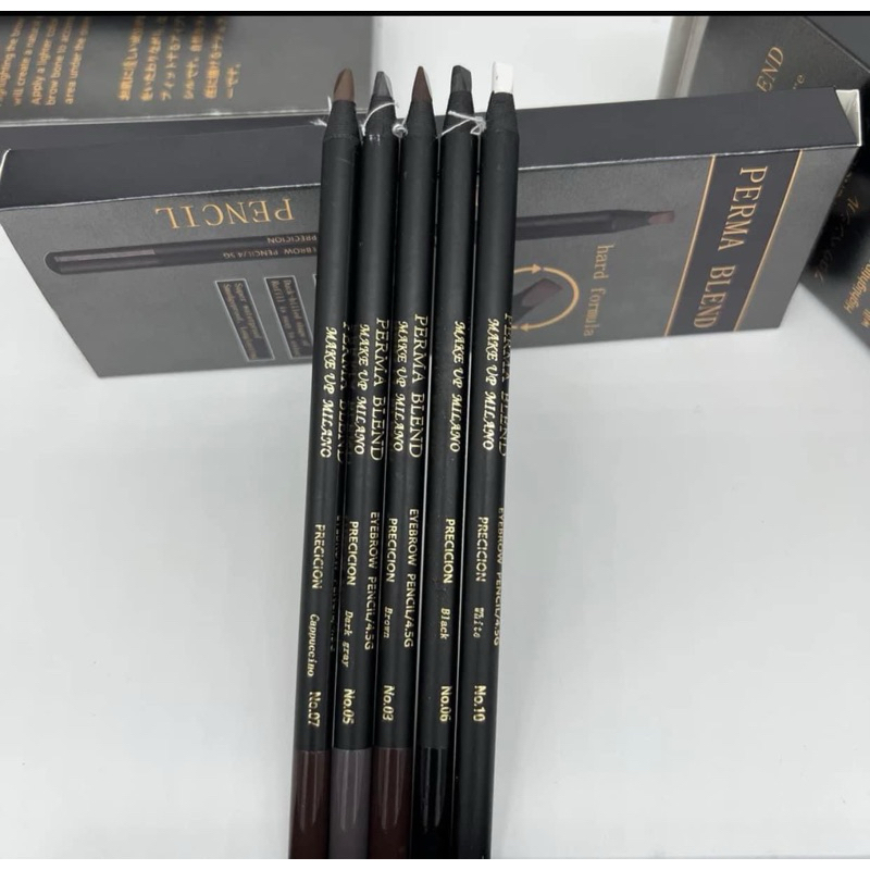 CHÌ VẼ MÀY SIÊU CỨNG PERMA BLEND, chì vẽ mày dạng xé tiện lợi - DCPX HÀM DUYÊN