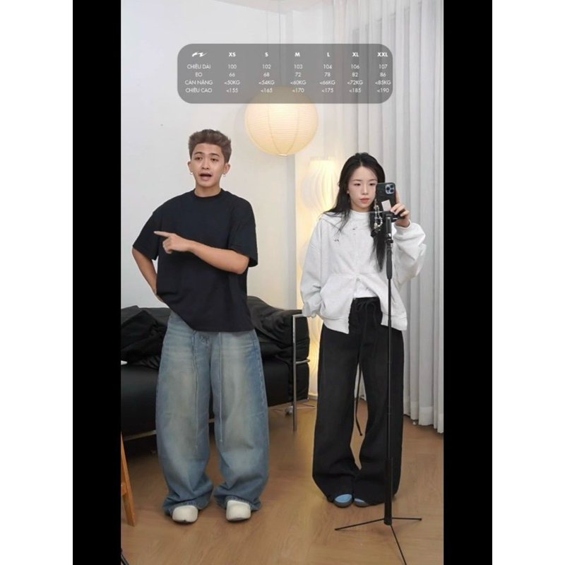 ALL JEANS WIDE LEG - QUẦN JEANS WIDELEG ỐNG RỘNG WHOSE STUDIO | BigBuy360 - bigbuy360.vn