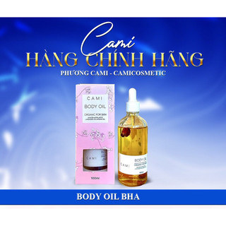Body Oil dầu dưỡng trắng da CAMICOSMETIC 100ml (dầu body oil , body oil cami )