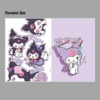 Giấy Bao Tập Kuromi - Giấy bóng dày --vpp