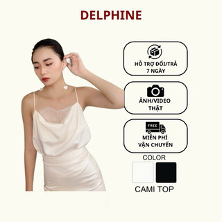 [Áo 2 dây lụa] áo lụa 2 dây phối ren cao cấp CAMISOLE TOP