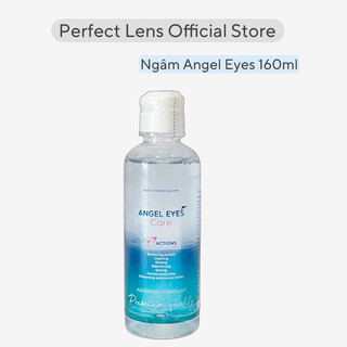 Ngâm Lens Angel Eyes và Nhỏ Lens Aqua B5 Perfect Lens