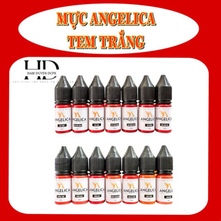 Mực Angelica Tem Trắng CHIẾC 5ml và FULLSIZE 10ml dùng trong phun xăm thẩm mỹ - DCPX HÀM DUYÊN