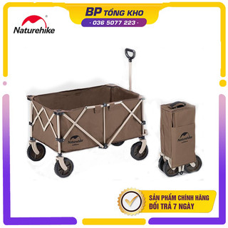 Xe kéo dã ngoại NatureHike 90L gấp gọn NH19PJ001,Xe đẩy dã ngoại Naturehike