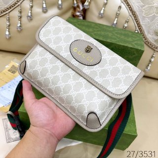 Túi đeo chéo GC Neo Vintage GG Supreme Belt Cao cấp/Full box