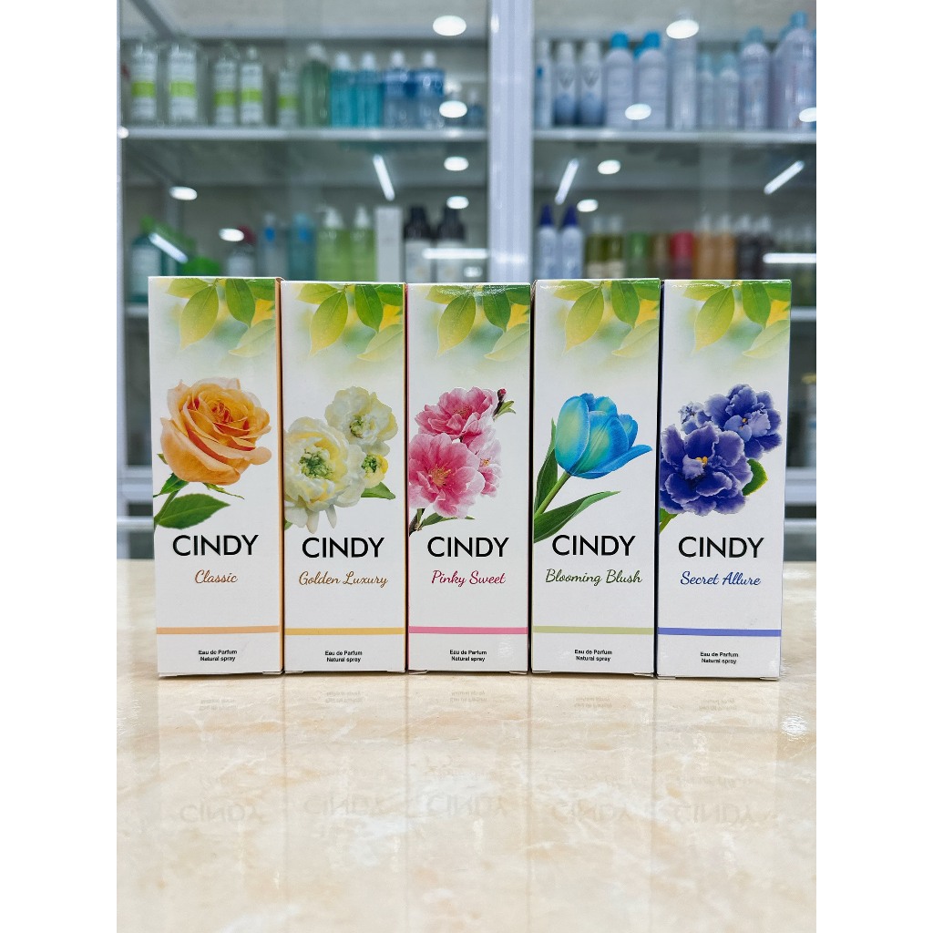 Nước Hoa Nữ Cindy Eau De Parfum Mẫu Mới 50ml