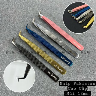 (BAO TEST) Nhíp Volume cao cấp, Mũi nhám. dùng để tạo fan, nối mi volume, tách mi, bao test 20D - 30D / Thúy Hà